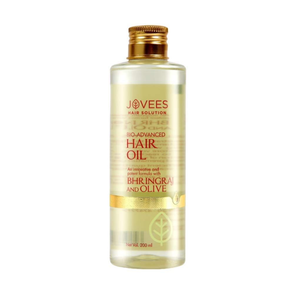 Buy Jovees Bhringraj Olive Restructuring Hair Oil 200 ml - Purplle