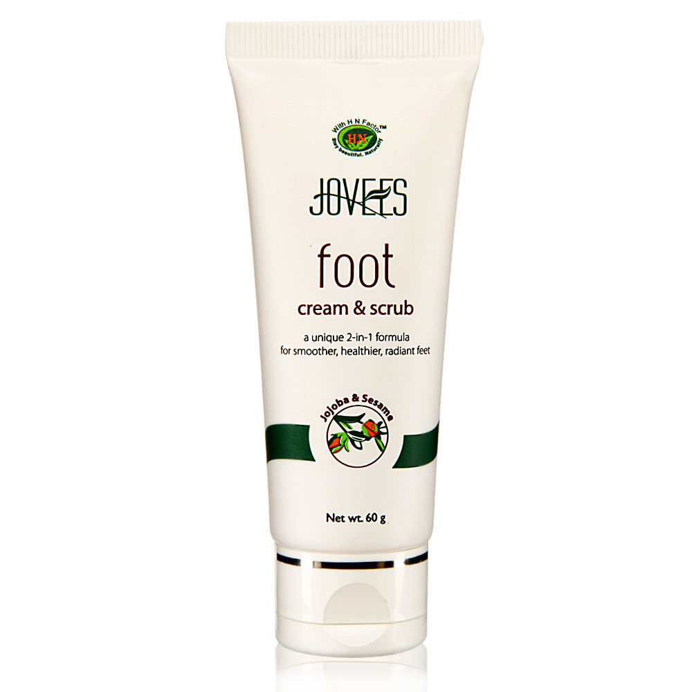 Buy Jovees Foot Care 2 in 1 Cream Scrub 60 g - Purplle