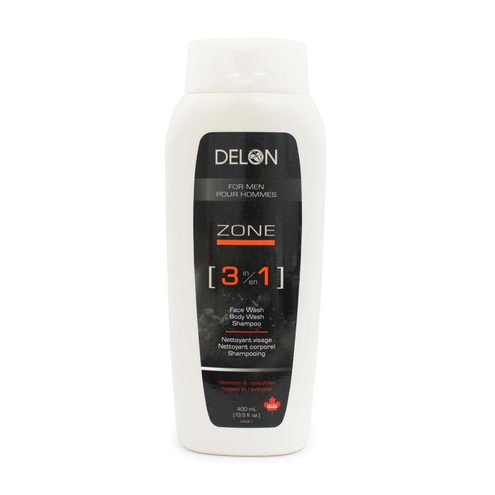 Buy Delon Zone 3X1 For Men (400 ml) - Purplle