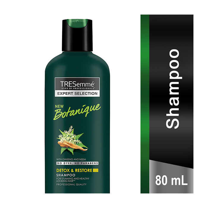 Buy Tresemme Botanique Detox & Restore Shampoo (80 ml) - Purplle