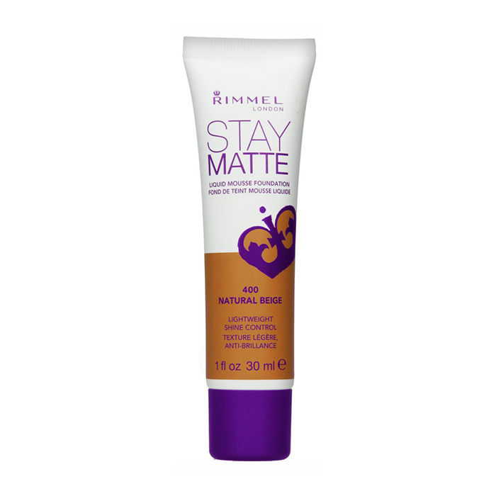 Buy Rimmel Stay Matte Liquid Mousse Foundation - Natural #400 - Purplle