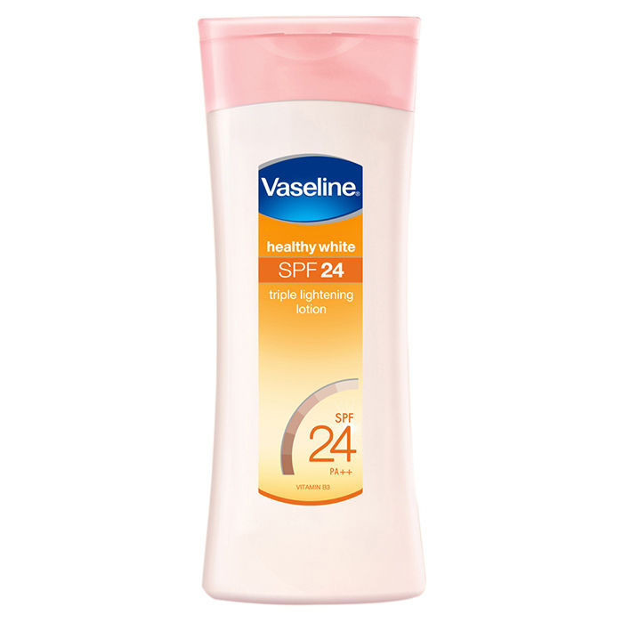 Buy Vaseline Healthy White Lotions SPF 24 UVA & UVB protection PA++  (300 ml) + Ponds White Beauty Cream - Purplle