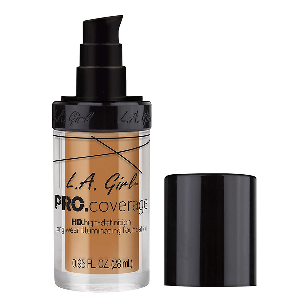 Buy L.A. Girl pro Coverage HD Foundation-Warm Beige 28 ml - Purplle