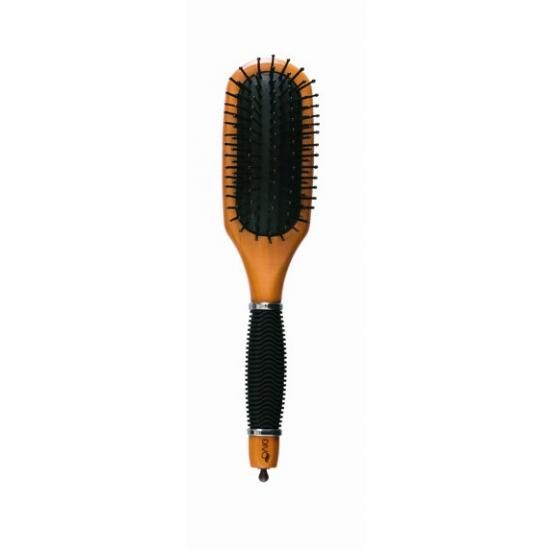 Buy Divo Salonica Wood Professional Pneumatic II Hair Brush - Purplle