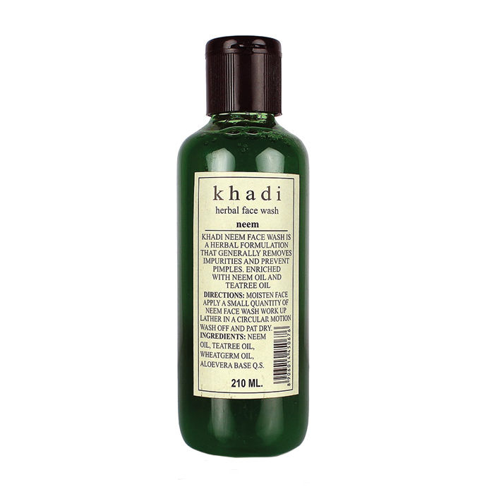 Buy Khadi NeemFace Wash 210 ml - Purplle