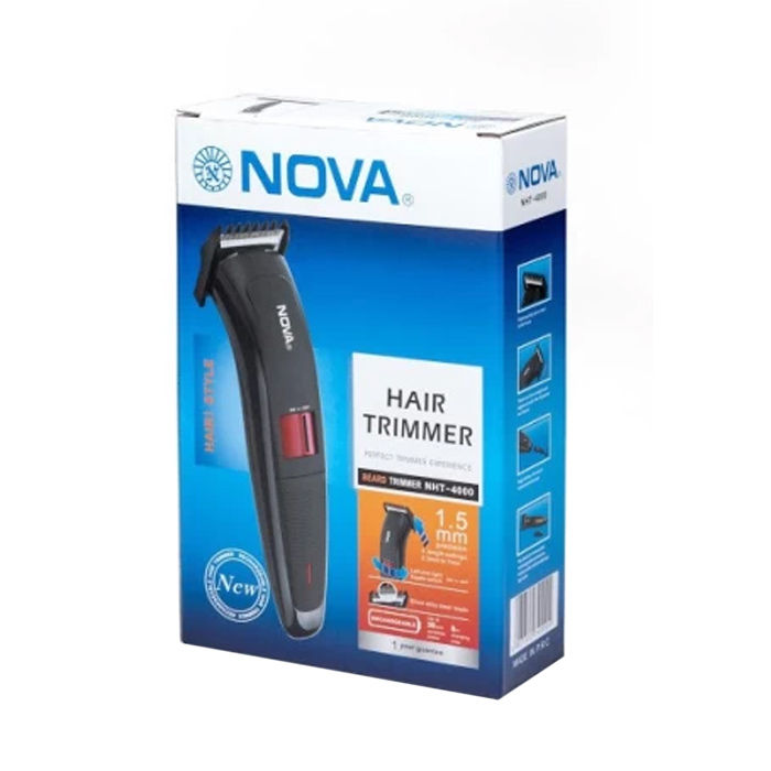 Buy Nova Skin Friendly Precision NHT 4000 Trimmer For Men - Purplle