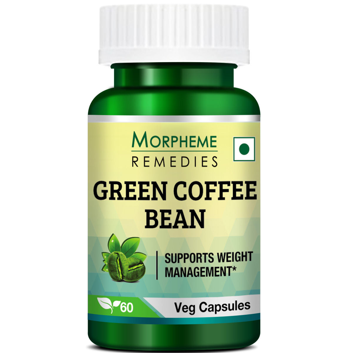 Buy Morpheme Green Coffee Beans Extract 60 Veg Caps - Purplle