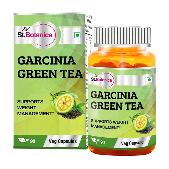 Buy St.Botanica Garcinia Green Tea - 90 Veg Caps - Purplle