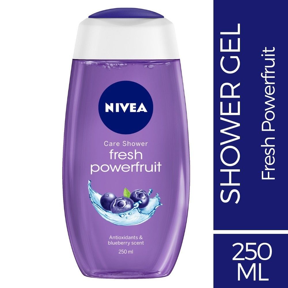 Buy Nivea Shower Gel, Power Fruit Fresh Body Wash (250 ml) - Purplle