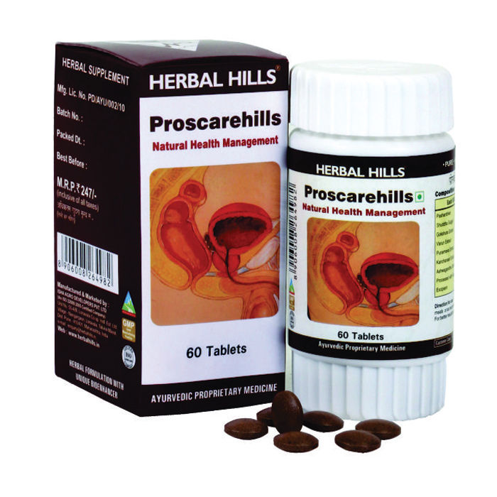 Buy Herbal Hills Proscarehills 60 Tablets - Purplle
