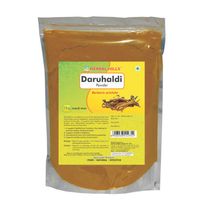 Buy Herbal Hills Daru Haldi Powder - 1 kg powder - Purplle