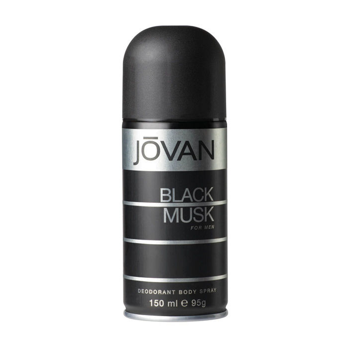 Buy Jovan Body Spray Black Musk Men (150 ml) - Purplle