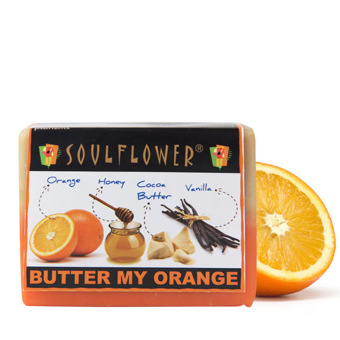 Buy Soulflower Soap Butter My Orange (150 g) - Purplle
