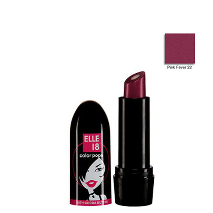 Buy Elle 18 Color Pops Burst Lipstick Pink Fever 22 (4.3 ml) - Purplle