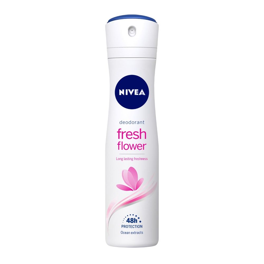 Buy NIVEA Deodorant Fresh Flower Women 150ml - Purplle