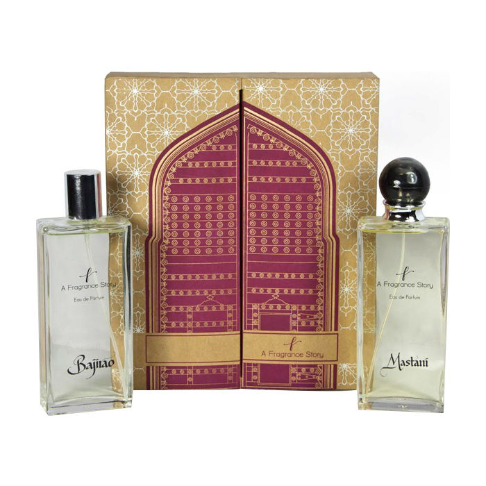 Buy A Fragrance Story Bajirao + Mastani Gift set (50 ml + 50 ml) - Purplle
