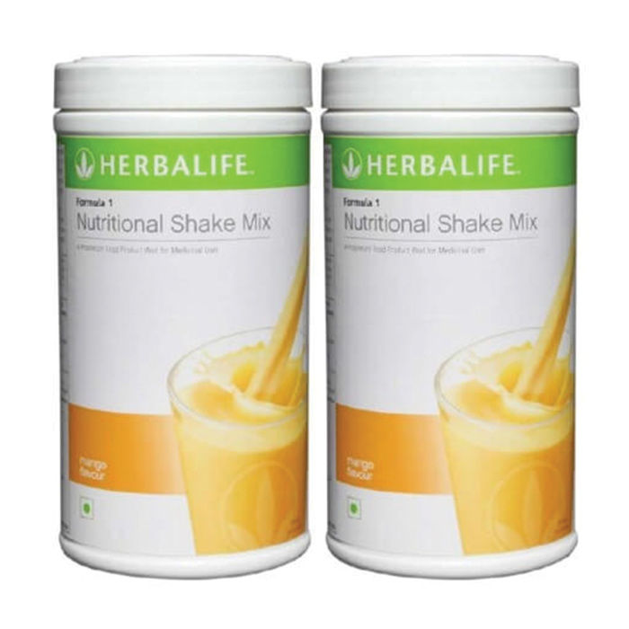 Buy Herbalife Meal Replacement Shake Mango Set of 2 - Purplle