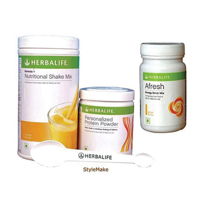Buy Herbalife Weight Loss Combo Mango, Protein Powder & Afresh Ginger - Purplle