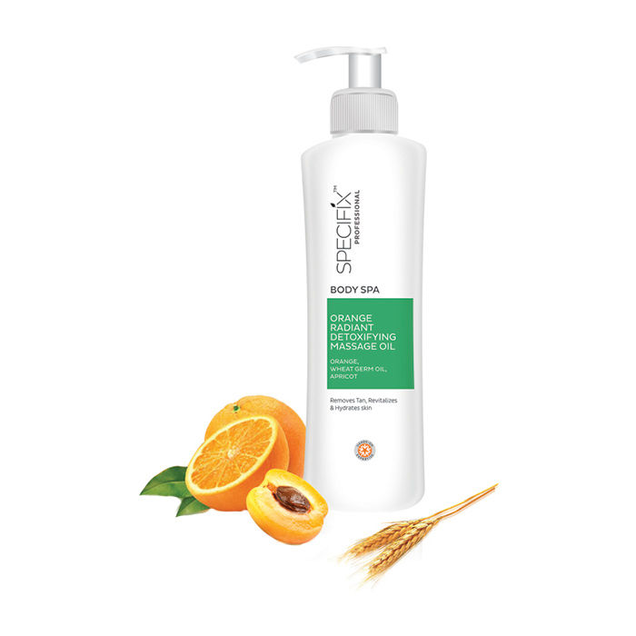 Buy Specifix Body SPA Orange Radiant Detoxifying Massage Oil (350 ml) - Purplle