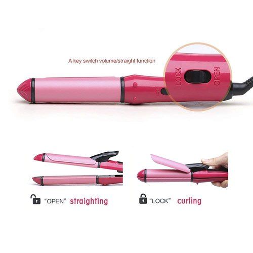 Nova NHC 2009 Straightener Nova 1000W NV1290 Folding Hair Dryer Combo Pack