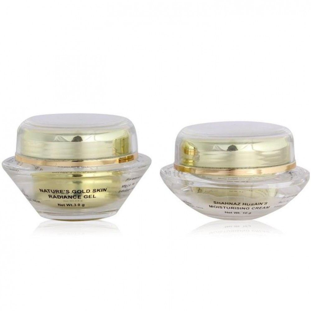 Buy Shahnaz Husain 2-in-1 Anti-Ageing Gel 24 Carat GOLD Skin Radiance Gel + Cream (40 g) - Purplle
