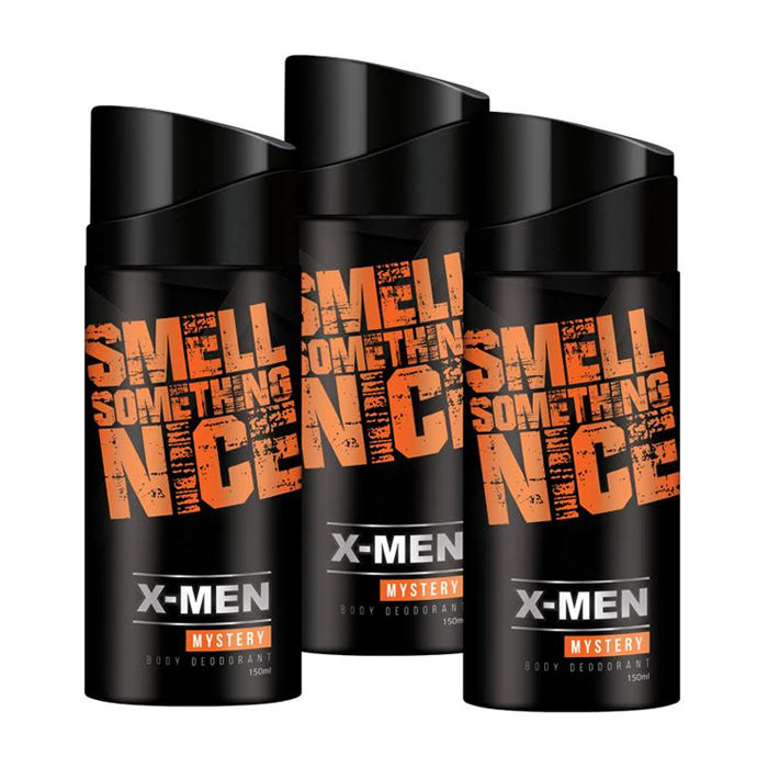 Buy X Men Mystery Body Deodorant Spray (Pack Of 3 X 150 ml) - Purplle