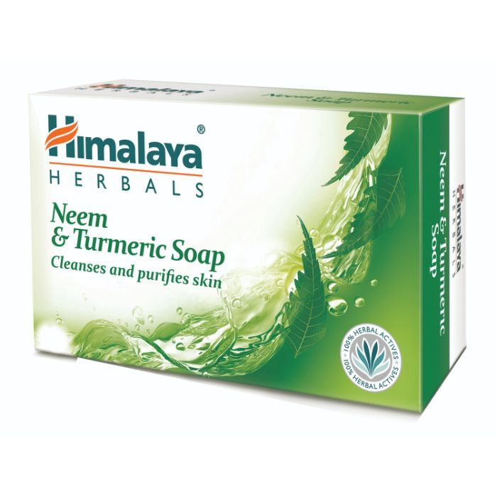 Buy Himalaya Neem & Turmeric Soap (125 g) - Purplle