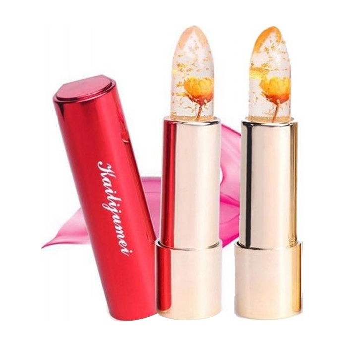 Buy Kailijumei Moisturize Translucent Surplus Bright Flower Jelly Lipstick Minutemaid (3.8 g) - Purplle