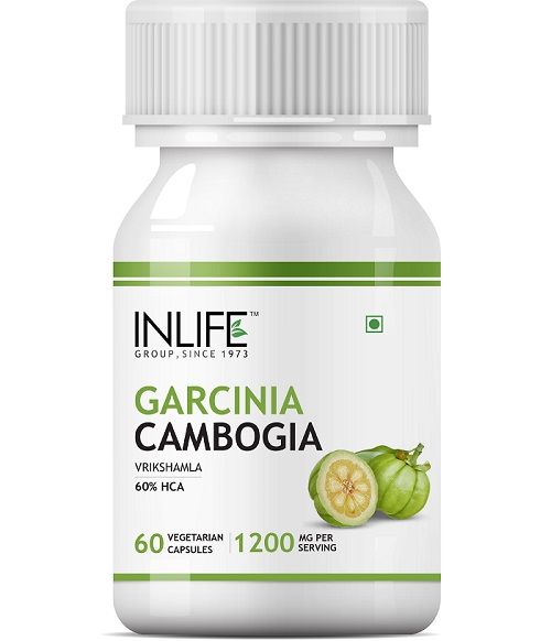 Buy Inlife Garcinia Cambogia Slim Weight Loss Fat Burner Supplement (60% HCA) 1200 mg (per serving)- 60 Veg. Capsules - Purplle