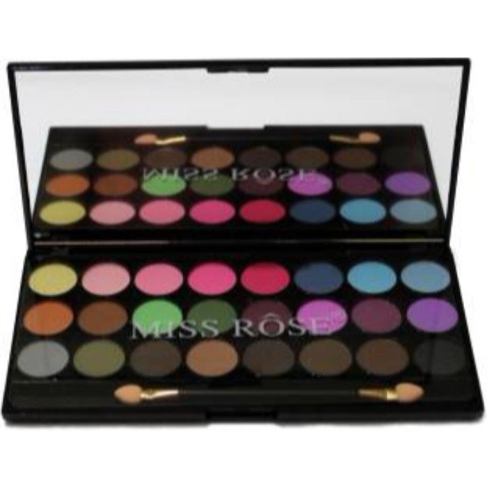 Buy Miss Rose 24-Color Gliter Multicolor Eye Shadow (29 g)(7001-356MT-01) - Purplle