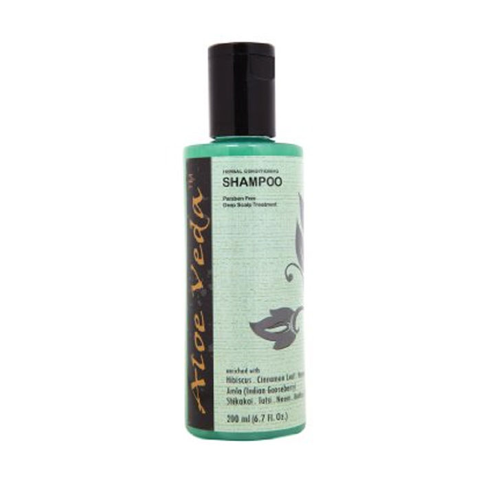 Buy Aloe Veda Herbal Conditioning Shampoo 200 ml - Purplle