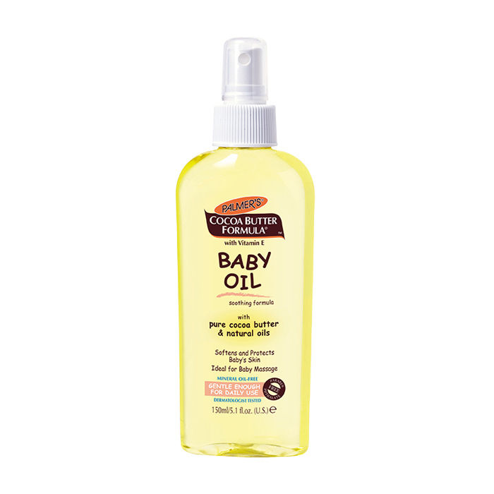 Buy Palmer's Baby Oil Pump Bottle pure cocoa butter natural oils (150 ml) - Purplle