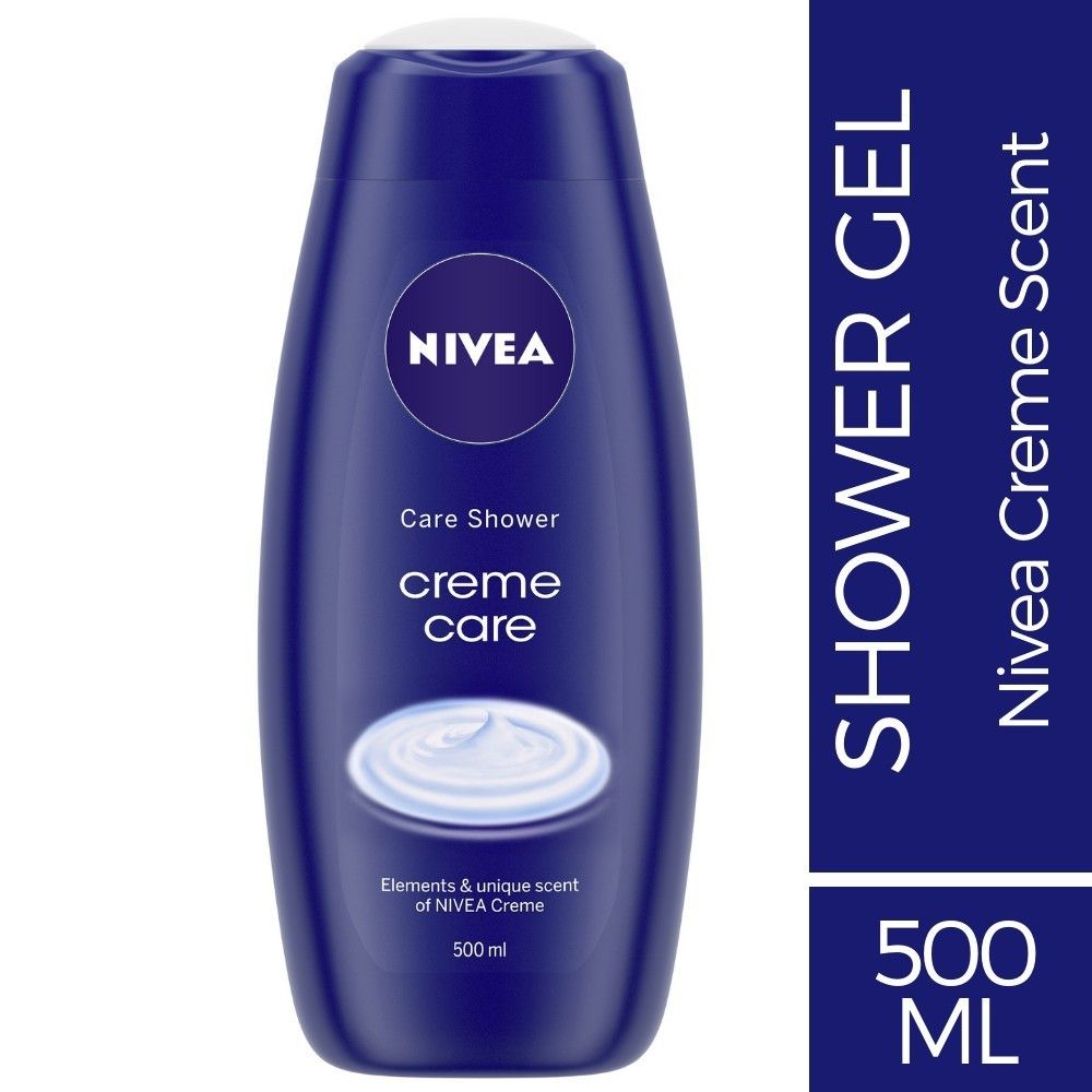 Buy Nivea Shower Gel, Creme Care Body Wash, Women (500 ml) - Purplle
