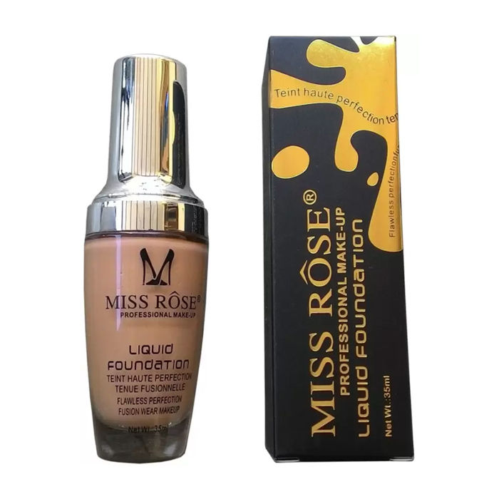 Buy Miss Rose Professional Makeup Foundation (Natural Shell, (35 ml)) - Purplle
