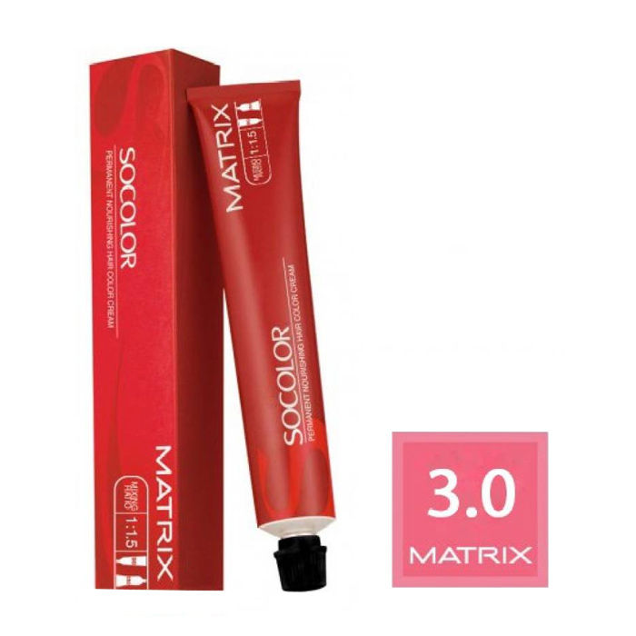 Buy Matrix Socolor 3.03Nn Dark Brown (90 g) - Purplle
