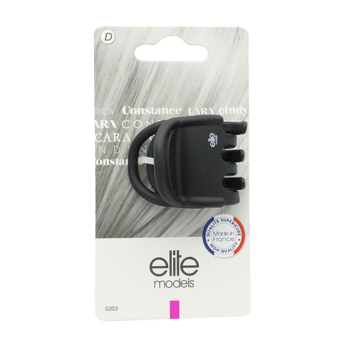 Buy Elite Models Claw Hair Clip (Made in France) - Matte Black (20.2 g) - Purplle