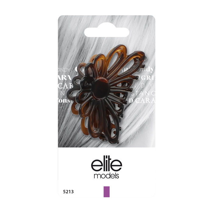 Buy Elite Models (France) Butterfly Hair Accessory Claw Clip - Brown (ABC5213a) - Purplle