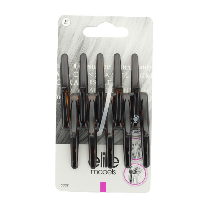 Buy Elite Models Claw Hair Clip (Made in France) - Brown (39.5 g) - Purplle