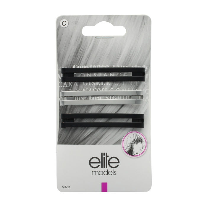Buy Elite Models Fashion Hair Clips - Black (18 g) - Purplle