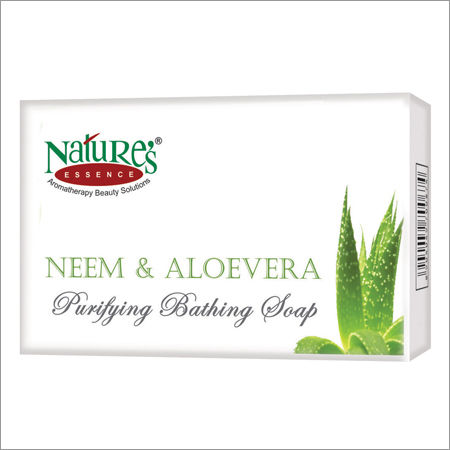 Buy Nature's Essence Neem & Aloe Vera Soap (150 g) - Purplle