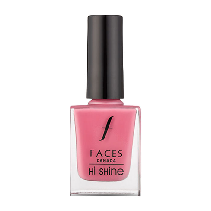 Buy Faces Canada Hi shine Nail Enamel Pink Bouquet - 163 (9 ml) - Purplle