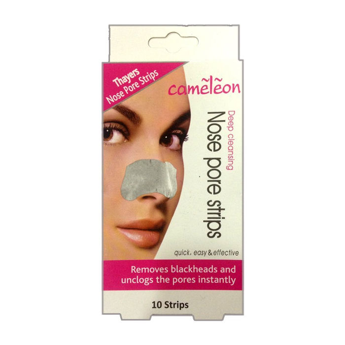 Buy Cameleon Nose Pore Strips / Blackhead Removel Strips (10 Strips) - Purplle