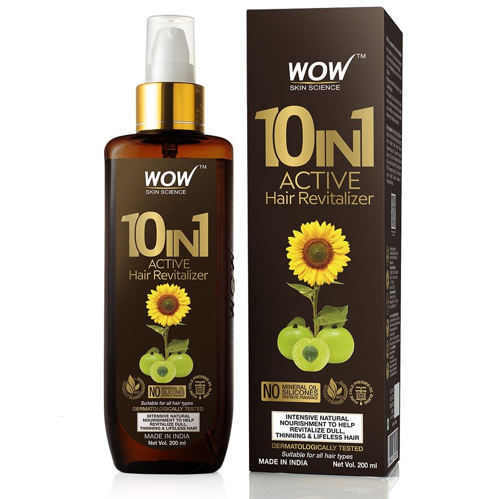 Buy WOW Skin Science 10-In-1 Miracle Hair Revitalizer (200 ml) - Purplle