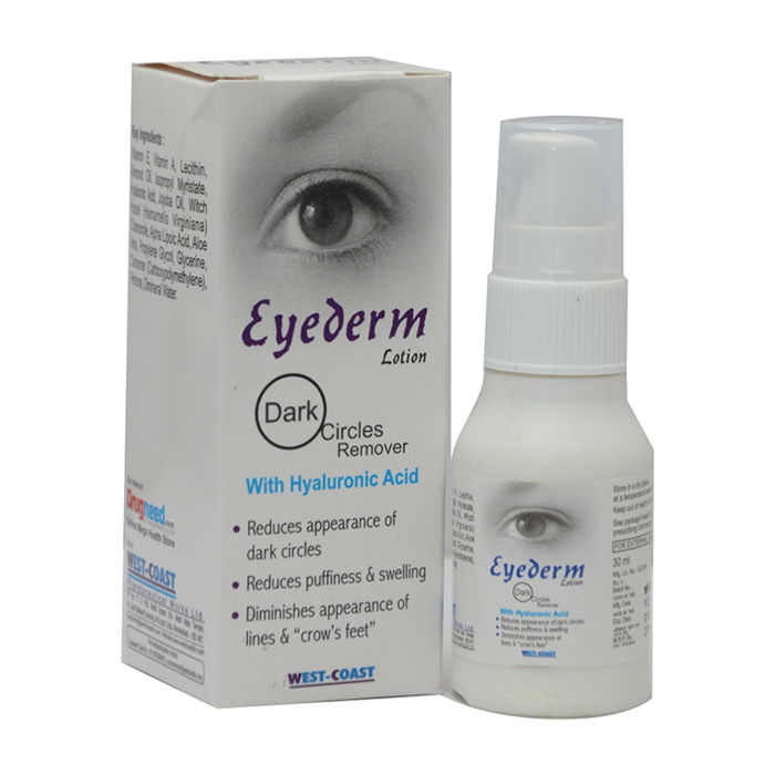 Buy WestCoast Eyederm Dark Circle Remover Lotion (30 ml) (Pack Of 2) - Purplle