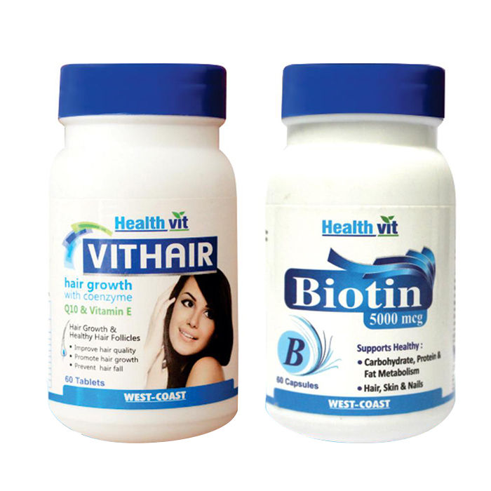 Buy Healthvit Hair And Skin Care Kit - Purplle