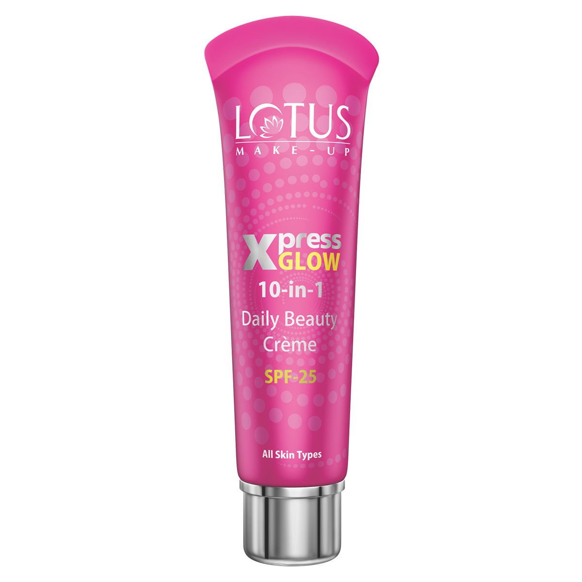 Buy Lotus Make-Up Xpressglow Daily Beauty Cream Bright Angel | SPF 25 | Aloe Vera | Semi Matte Finish | Even Tone | 30g - Purplle