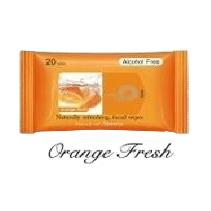 Buy Fresh Ones Wet Cleaning Tissues - Orange Fresh - Purplle