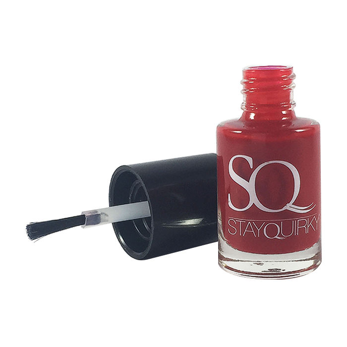 Buy Stay Quirky Nail Polish, Gel Finish, Red - Do The Salsa 183 (6 ml) - Purplle