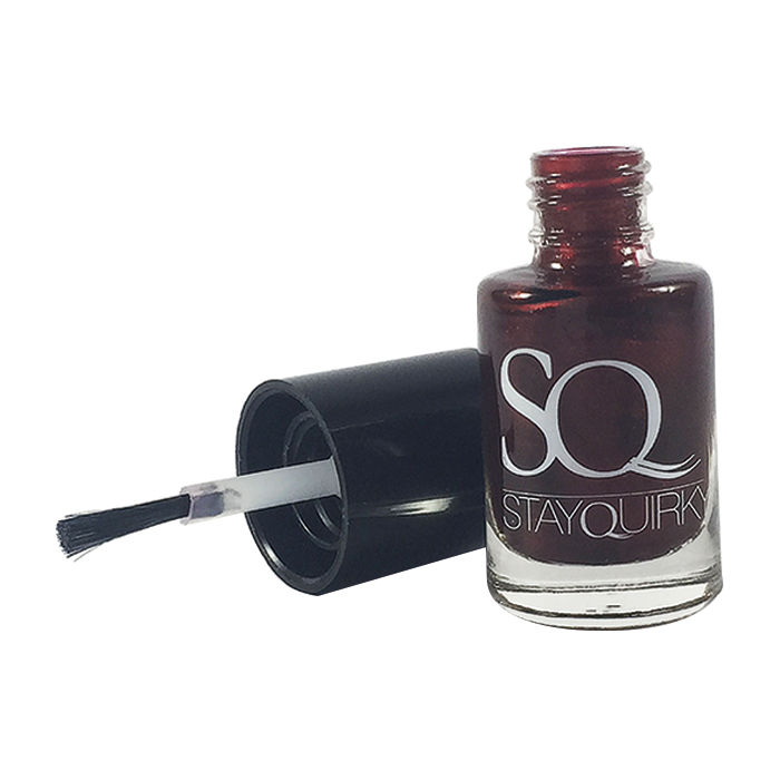 Buy Stay Quirky Nail Polish, Gel Finish, Get A Maaroon 226 (6 ml) - Purplle