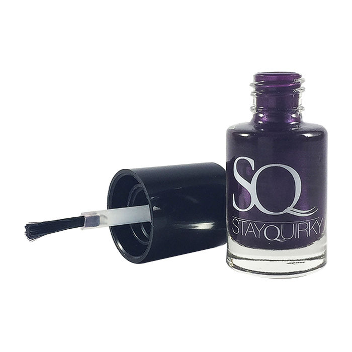 Buy Stay Quirky Nail Polish, Gel Finish, Purple Gel-Ly- Fish 228 (6 ml) - Purplle